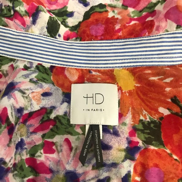 Anthropologie Floral Button Down - Picture 6 of 8